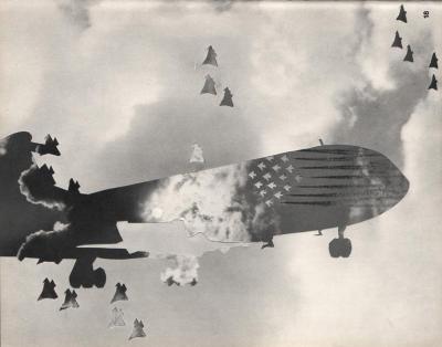 Michalis Pichler, clouds & sky #18, paper collage, 28x23cm