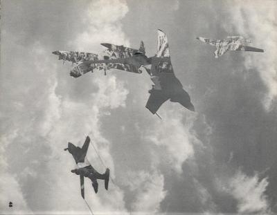 Michalis Pichler, clouds & sky #48, paper collage, 28x23cm
