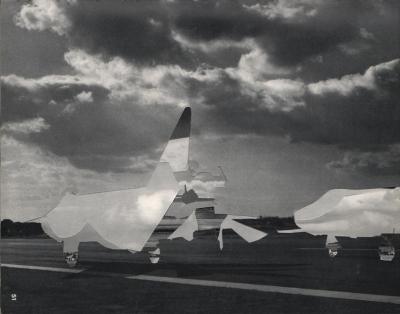Michalis Pichler, clouds & sky #51, paper collage, 28x23cm
