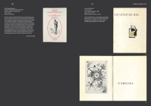 Michalis Pichler (ed.), Coup de Dés (COLLECTION) (New York: The Center for Book Arts, Leipzig: Spector Books, 2024).