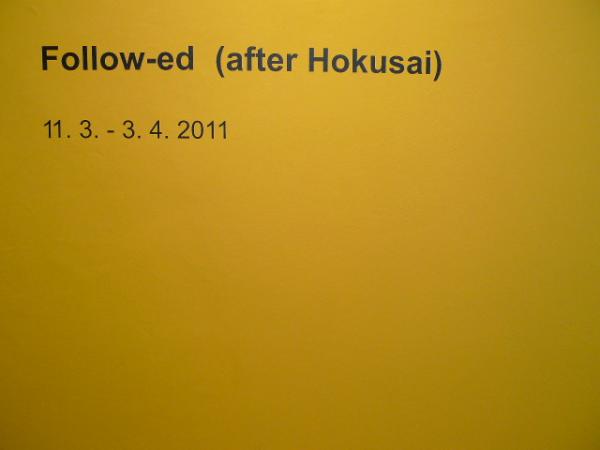 follow-ed (after hokusai) at Gallery P74