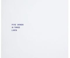 Pichler Michalis, A TWO THREE FOUR FIVE (Berlin: Quick Magazine, 2015).