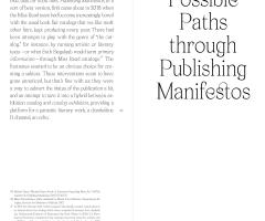 Pichler Michalis, Publishing Publishing Manifestos (Seoul: mediabus, 2019).