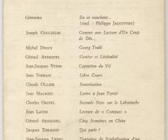 Guglielmi Joseph, MANTEIA (Marseille: éditions Manteia, 1967).