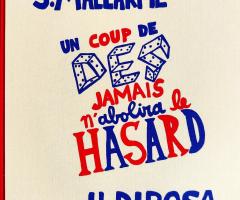 Di Rosa Hervé, UN COUP DE DÉS JAMAIS N’ABOLIRA LE HASARD (Dijon: Virgile LeGrand, 2021).