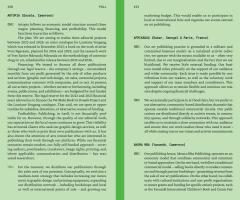 , Reading Ecologies: Transforming Publishing in Afrika (Berlin: MISS READ, Paris: Afrikadaa, Yaoundé: Mosaïques, ).